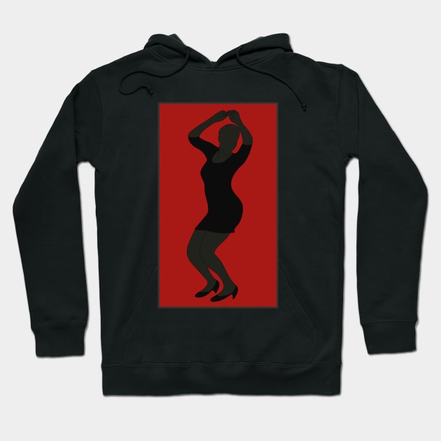 Dancing Woman Hoodie by DiegoCarvalho